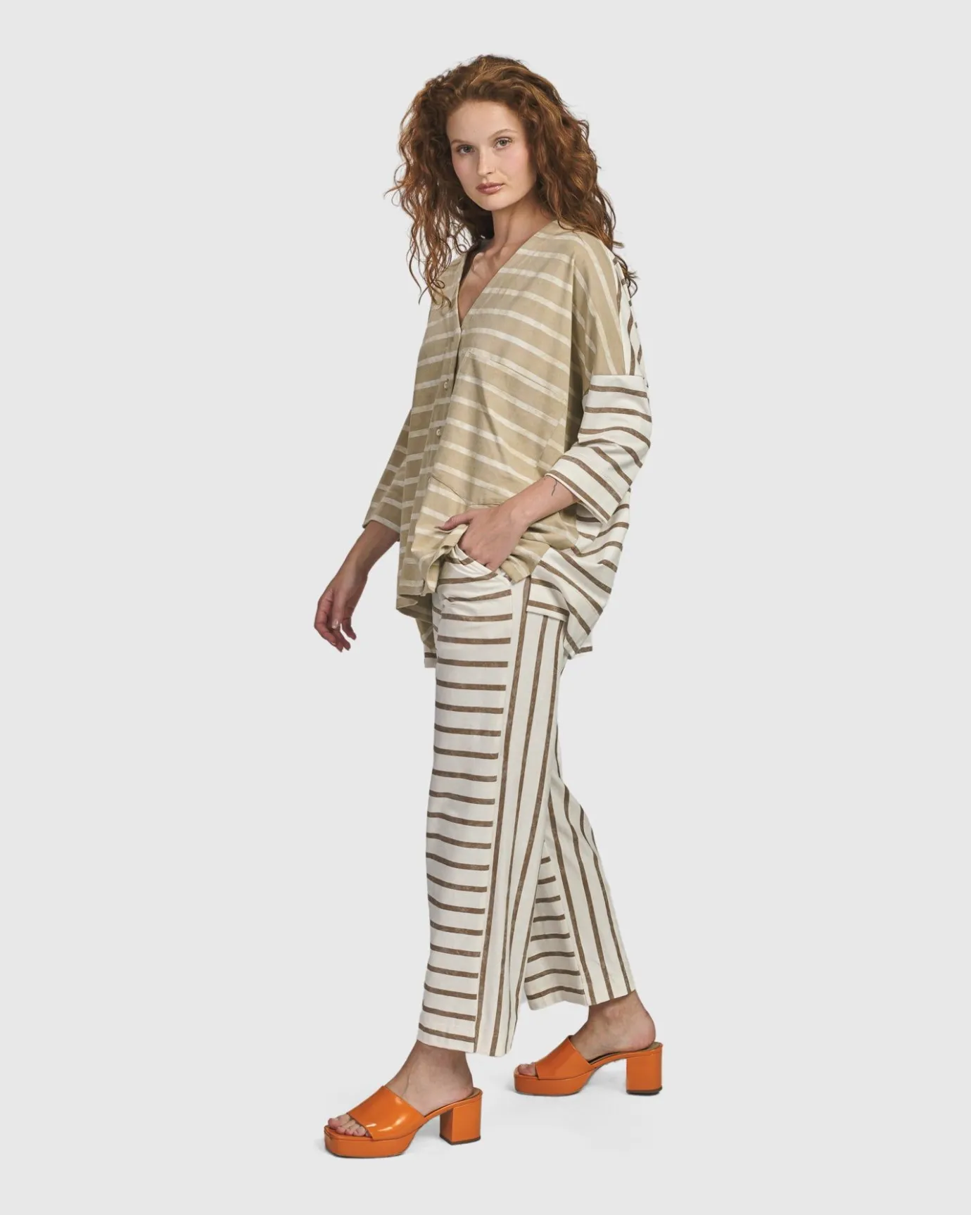 Women Alembika Plus<Oasis Oversized Cardigan, Tan