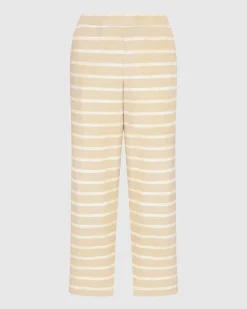 Women Alembika Pants & Skirts<Oasis Slim Pants, Tan