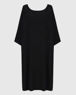 Women Alembika Dresses<Oasis T-Shirt Dress, Black