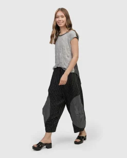 Women Alembika Pants & Skirts<Olympus Pants, Stripes
