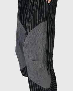 Women Alembika Plus<Olympus Pants, Stripes