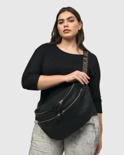 Women Alembika Bags & Pouches<On-The-Go Large Sling Bag, Black