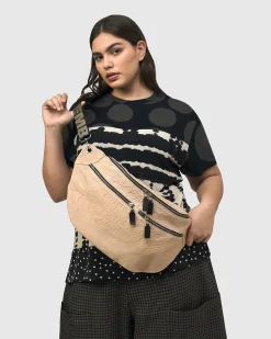 Women Alembika Bags & Pouches<On-The-Go Large Sling Bag, Nude