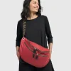 Women Alembika Bags & Pouches<On-The-Go Large Sling Bag, Vermillion
