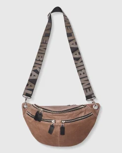 Women Alembika Bags & Pouches<On-The-Go Large Sling Bag, Wood