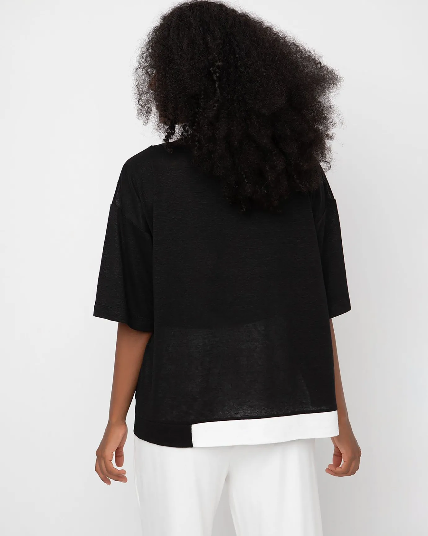 Women Alembika Tops & Tunics<Ozai N Ku Apollo Tee, Black/White