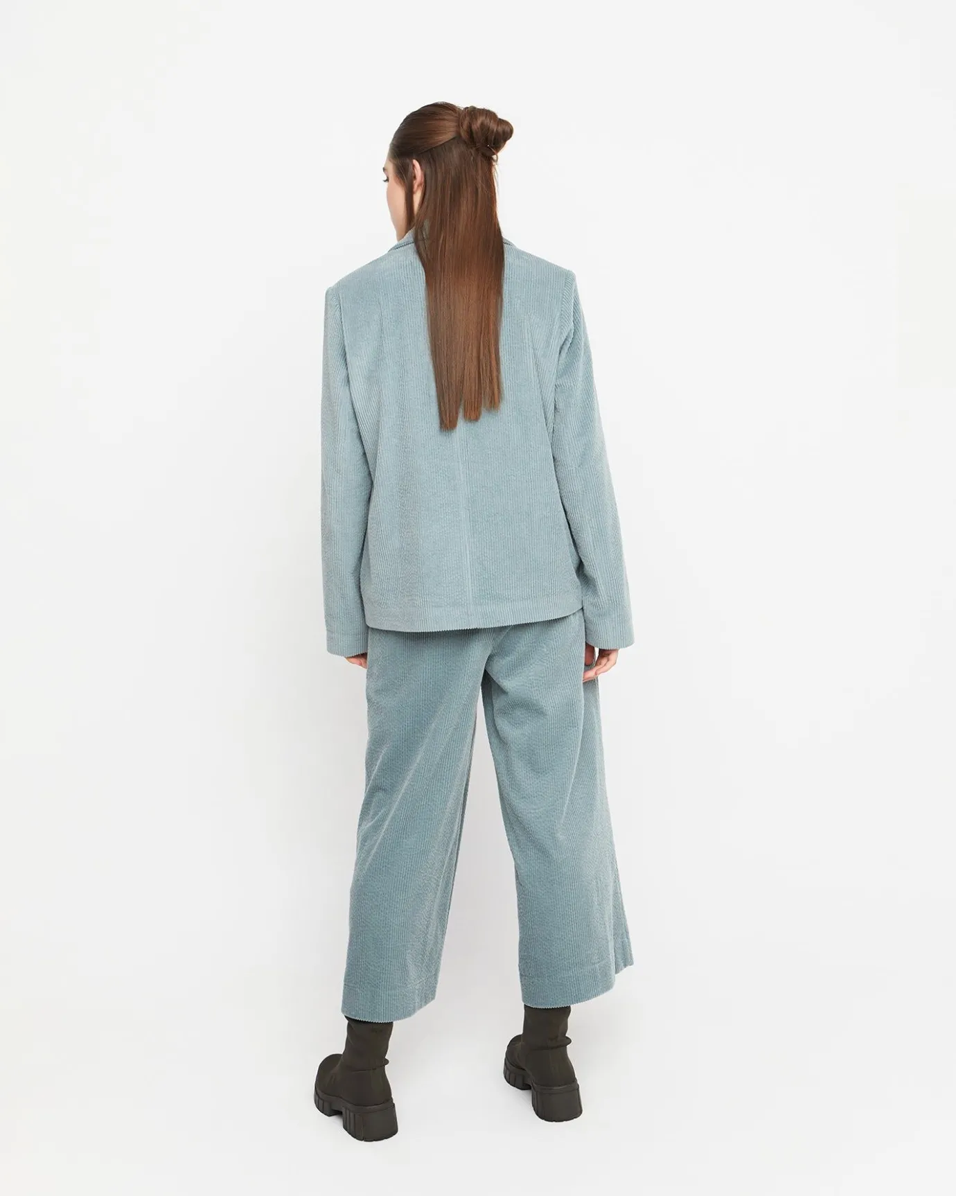 Women Alembika Pants & Skirts<Ozai N Ku Baby Corduroy Pants, Mint