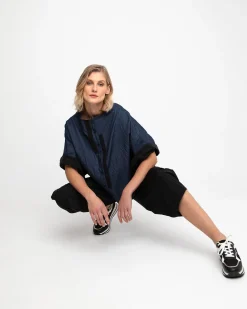 Women Alembika Pants & Skirts<Ozai N Ku Barrel Leg Pants, Black