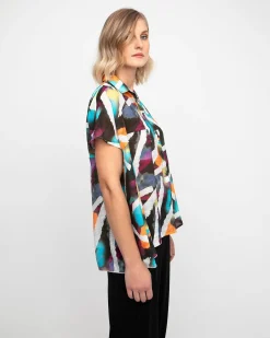 Women Alembika Tops & Tunics<Ozai N Ku Colorpop Blouse, Fireworks
