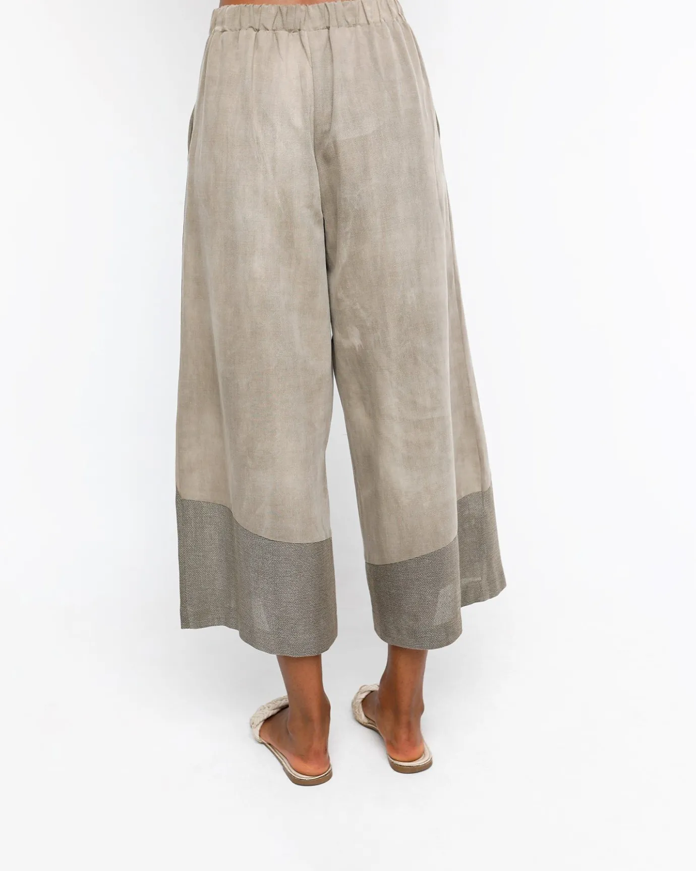 Women Alembika Pants & Skirts<Ozai N Ku Desert Wide Leg Pants, Sahara