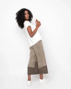 Women Alembika Pants & Skirts<Ozai N Ku Desert Wide Leg Pants, Sahara
