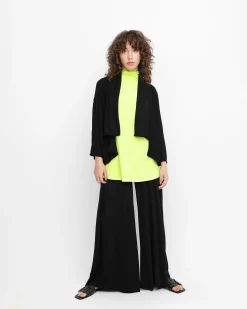 Women Alembika Jackets<Ozai N Ku Drape Neck Cardigan, Black