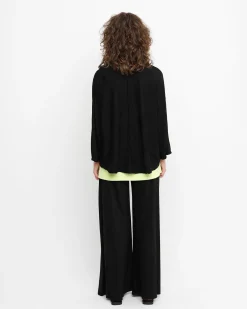 Women Alembika Jackets<Ozai N Ku Drape Neck Cardigan, Black