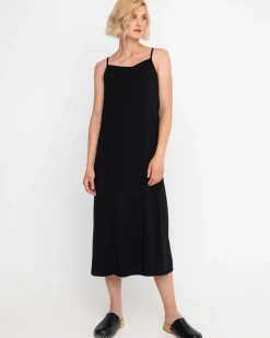 Women Alembika Dresses<Ozai N Ku Effortless Tank Dress, Black