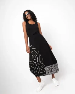 Women Alembika Pants & Skirts<Ozai N Ku Haring Midi Skirt, Mitos