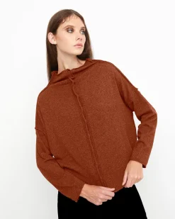 Women Alembika Sweaters & Cardigans<Ozai N Ku Idealist Cardigan, Rust