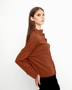 Women Alembika Sweaters & Cardigans<Ozai N Ku Idealist Cardigan, Rust