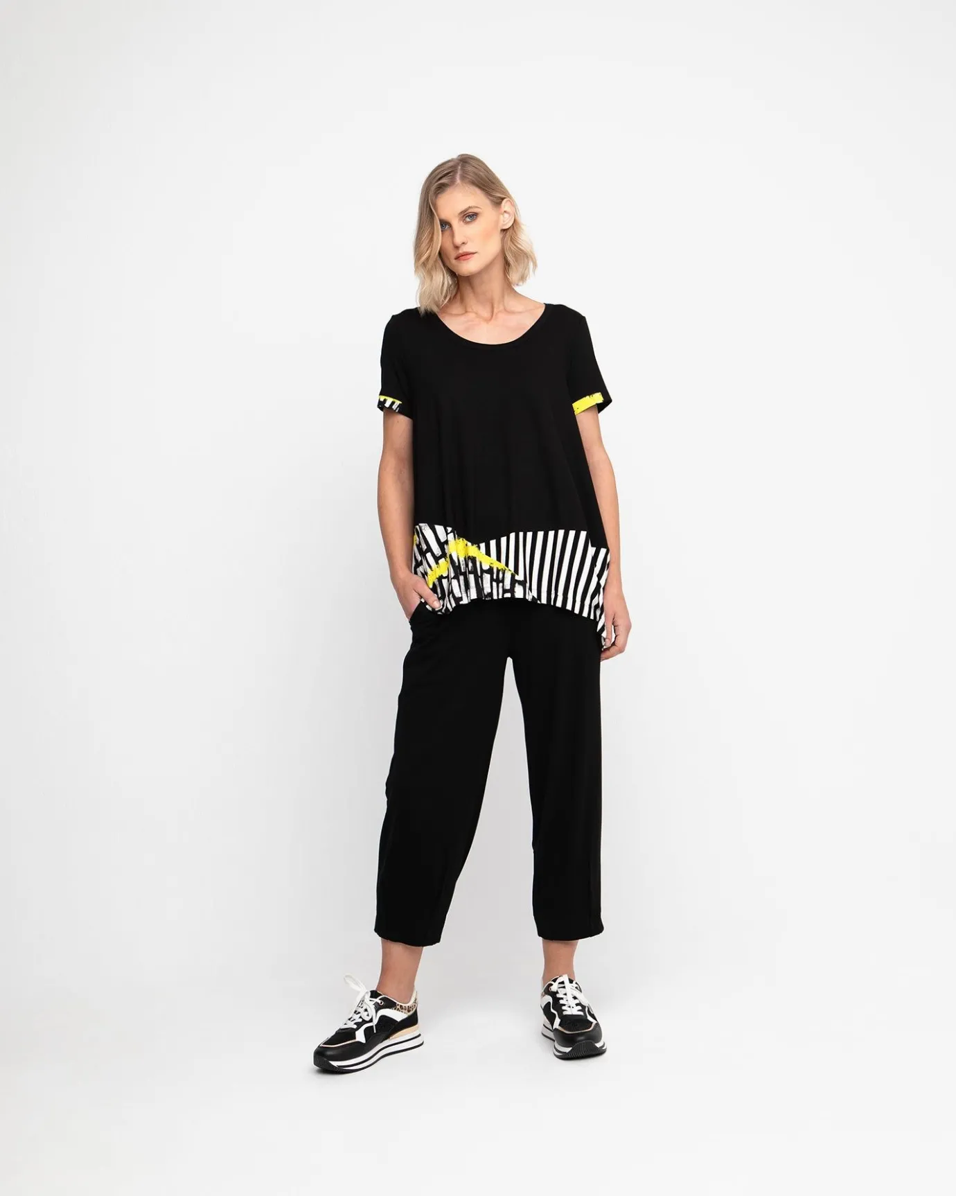 Women Alembika Tops & Tunics<Ozai N Ku Jazzy Tee, Star Yellow