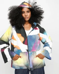 Women Alembika Jackets<Ozai N Ku Jogger Jacket, Fireworks