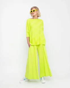 Women Alembika Pants & Skirts<Ozai N Ku Lounge Pants, Lime
