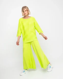Women Alembika Pants & Skirts<Ozai N Ku Lounge Pants, Lime