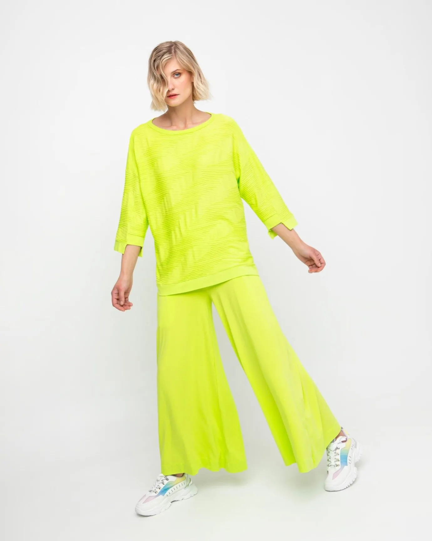 Women Alembika Pants & Skirts<Ozai N Ku Lounge Pants, Lime