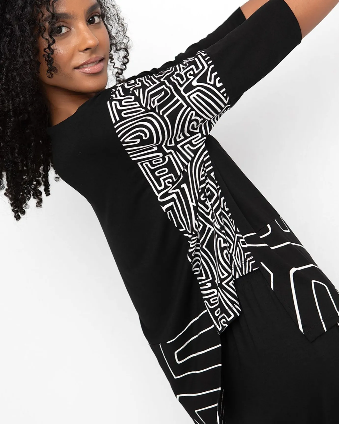 Women Alembika Tops & Tunics<Ozai N Ku Maze Tee, Mitos