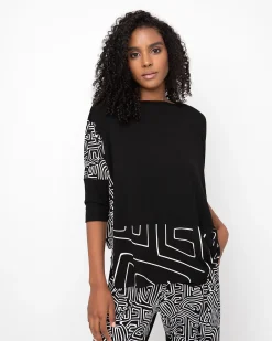 Women Alembika Tops & Tunics<Ozai N Ku Maze Tee, Mitos