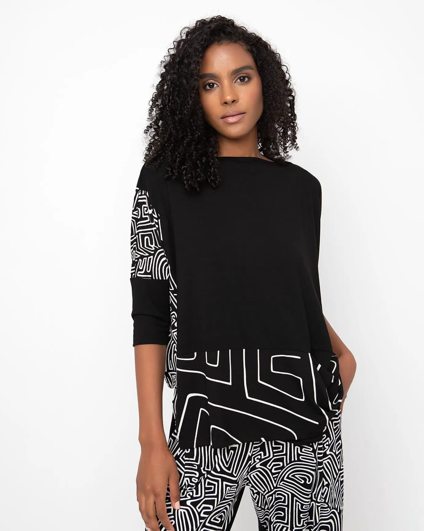Women Alembika Tops & Tunics<Ozai N Ku Maze Tee, Mitos