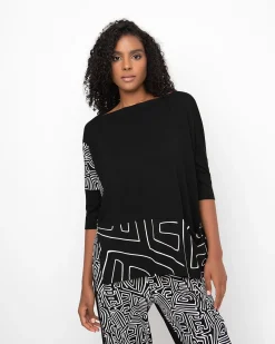 Women Alembika Tops & Tunics<Ozai N Ku Maze Tee, Mitos