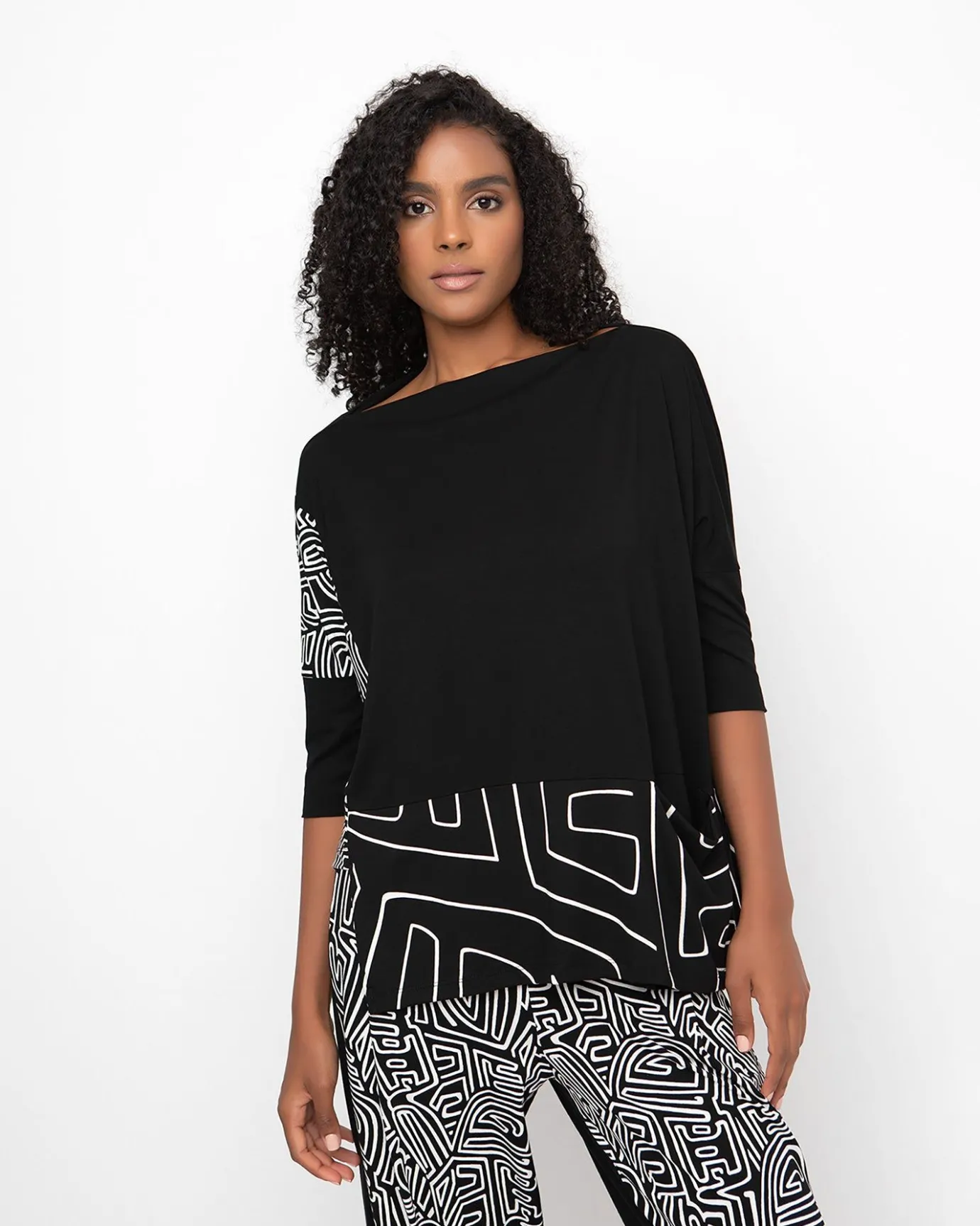 Women Alembika Tops & Tunics<Ozai N Ku Maze Tee, Mitos