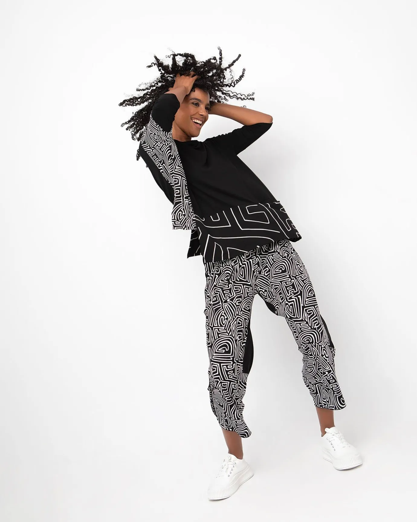 Women Alembika Tops & Tunics<Ozai N Ku Maze Tee, Mitos