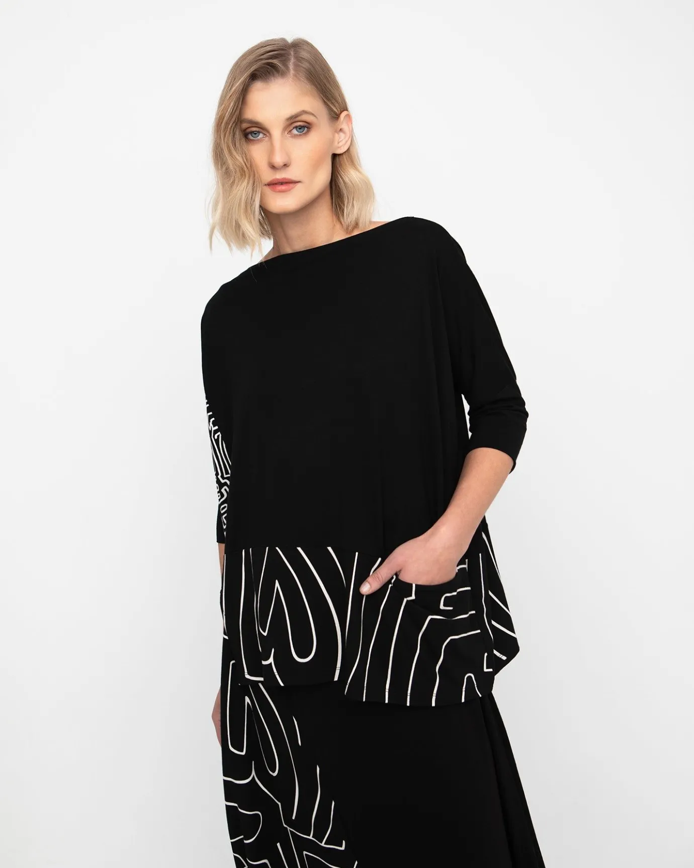 Women Alembika Tops & Tunics<Ozai N Ku Maze Tee, Mitos