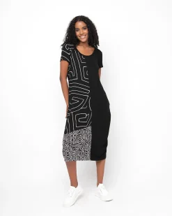 Women Alembika Dresses<Ozai N Ku Mina T-Shirt Dress, Mitos