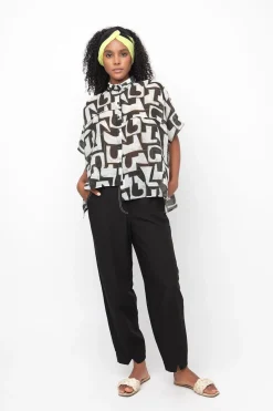 Women Alembika Pants & Skirts<Ozai N Ku Nightfall Trousers, Black