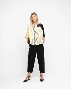 Women Alembika Pants & Skirts<Ozai N Ku Nightfall Trousers, Black