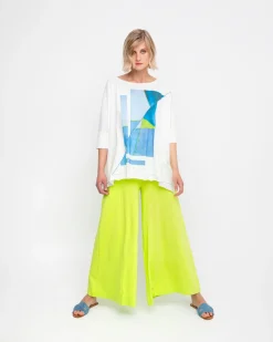 Women Alembika Tops & Tunics<Ozai N Ku Oversized Tee, Seaview
