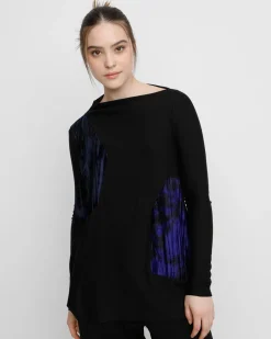 Women Alembika Tops & Tunics<Ozai N Ku Piccadilly Tee, Black