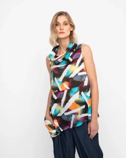 Women Alembika Tops & Tunics<Ozai N Ku Pizazz Top, Fireworks