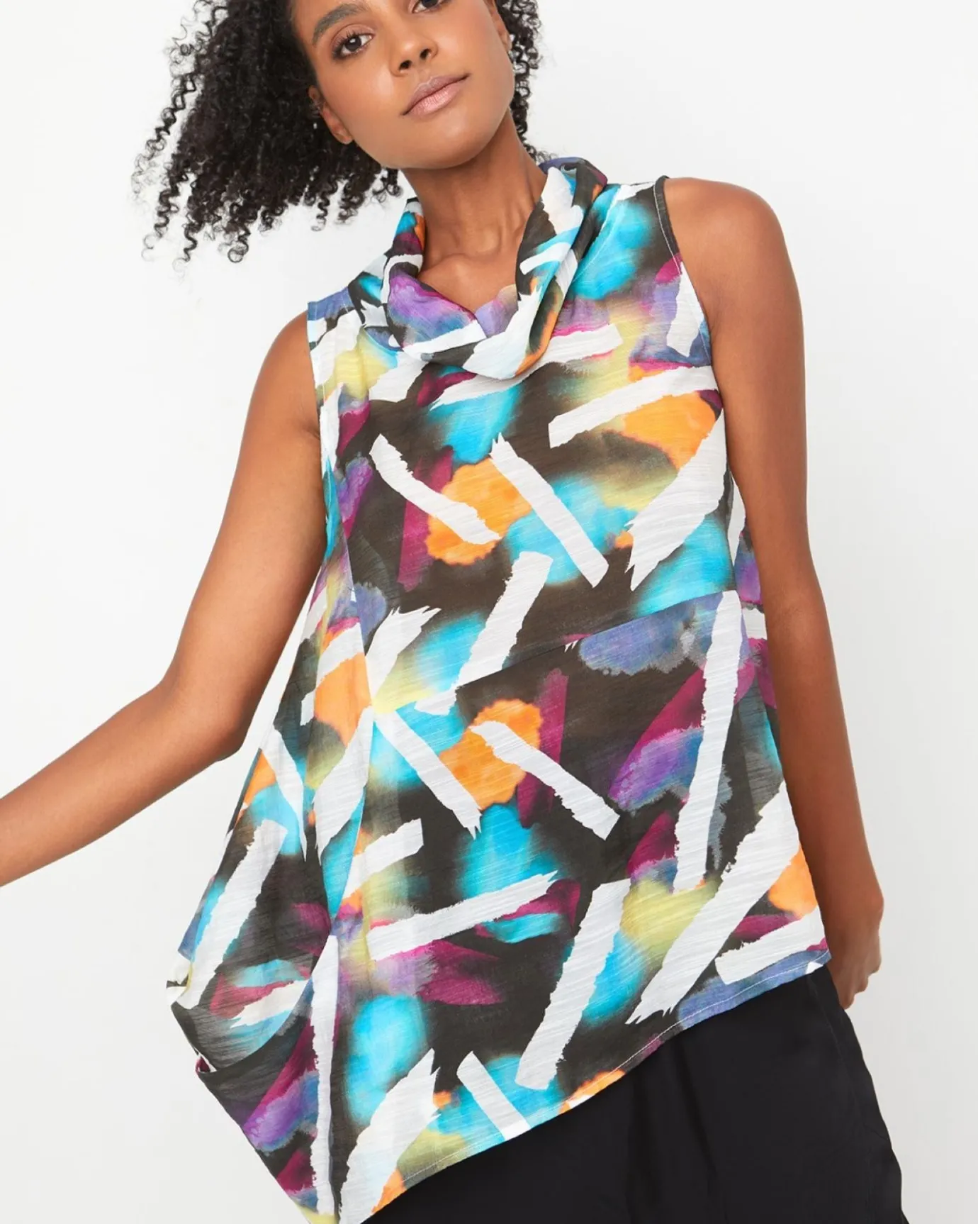 Women Alembika Tops & Tunics<Ozai N Ku Pizazz Top, Fireworks