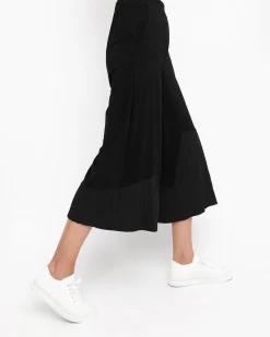 Women Alembika Pants & Skirts<Ozai N Ku Pleated Lounge Pants, Black