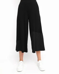 Women Alembika Pants & Skirts<Ozai N Ku Pleated Lounge Pants, Black