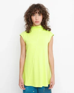 Women Alembika Tops & Tunics<Ozai N Ku Racquet Tank Top, Lime