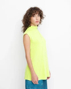 Women Alembika Tops & Tunics<Ozai N Ku Racquet Tank Top, Lime