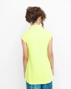 Women Alembika Tops & Tunics<Ozai N Ku Racquet Tank Top, Lime