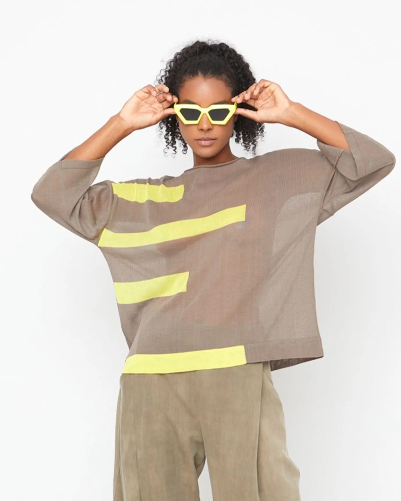 Women Alembika Tops & Tunics<Ozai N Ku Sandbar Top, Sahara