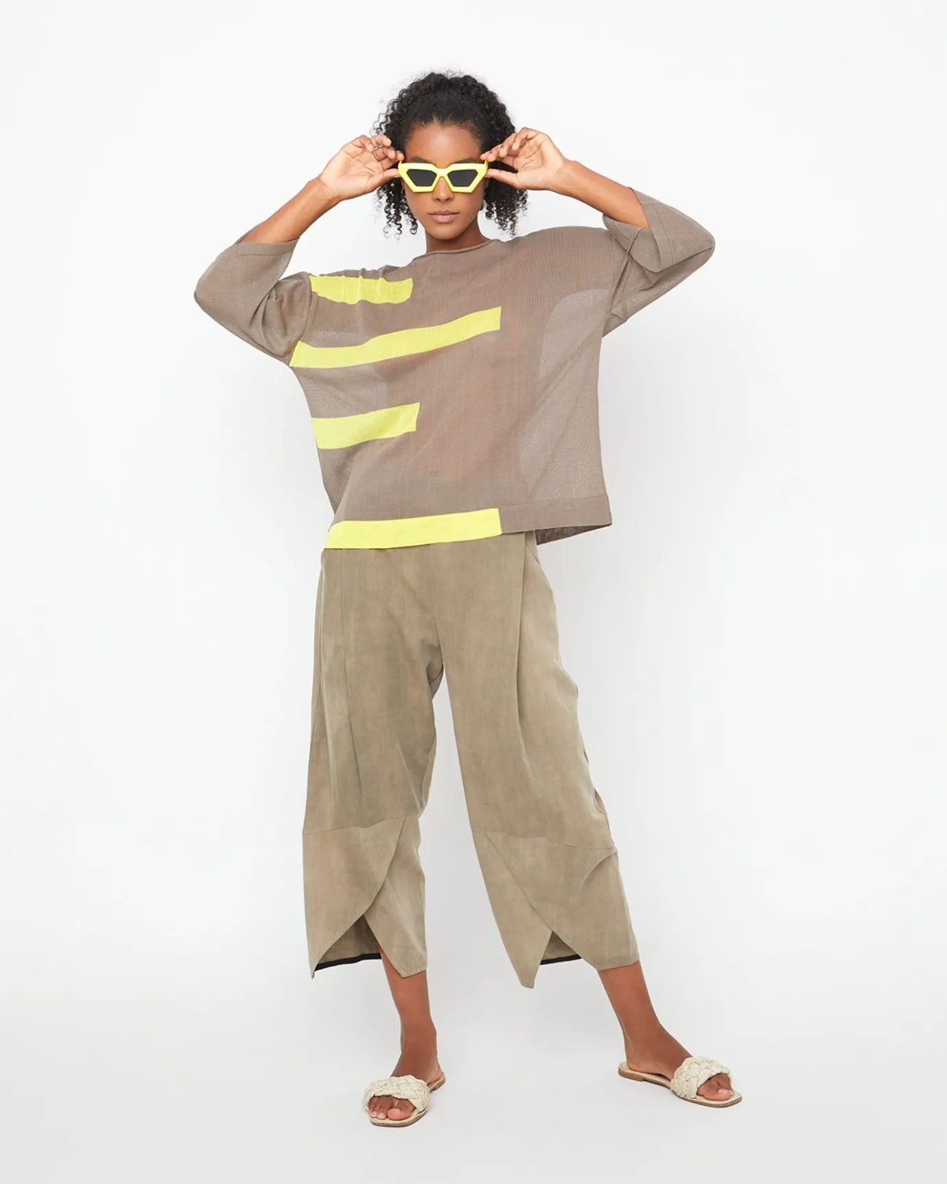 Women Alembika Tops & Tunics<Ozai N Ku Sandbar Top, Sahara