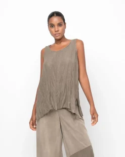 Women Alembika Tops & Tunics<Ozai N Ku Sandstorm Tank Top, Sahara
