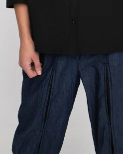Women Alembika Pants & Skirts<Ozai N Ku Secret Seam Trousers, Denim