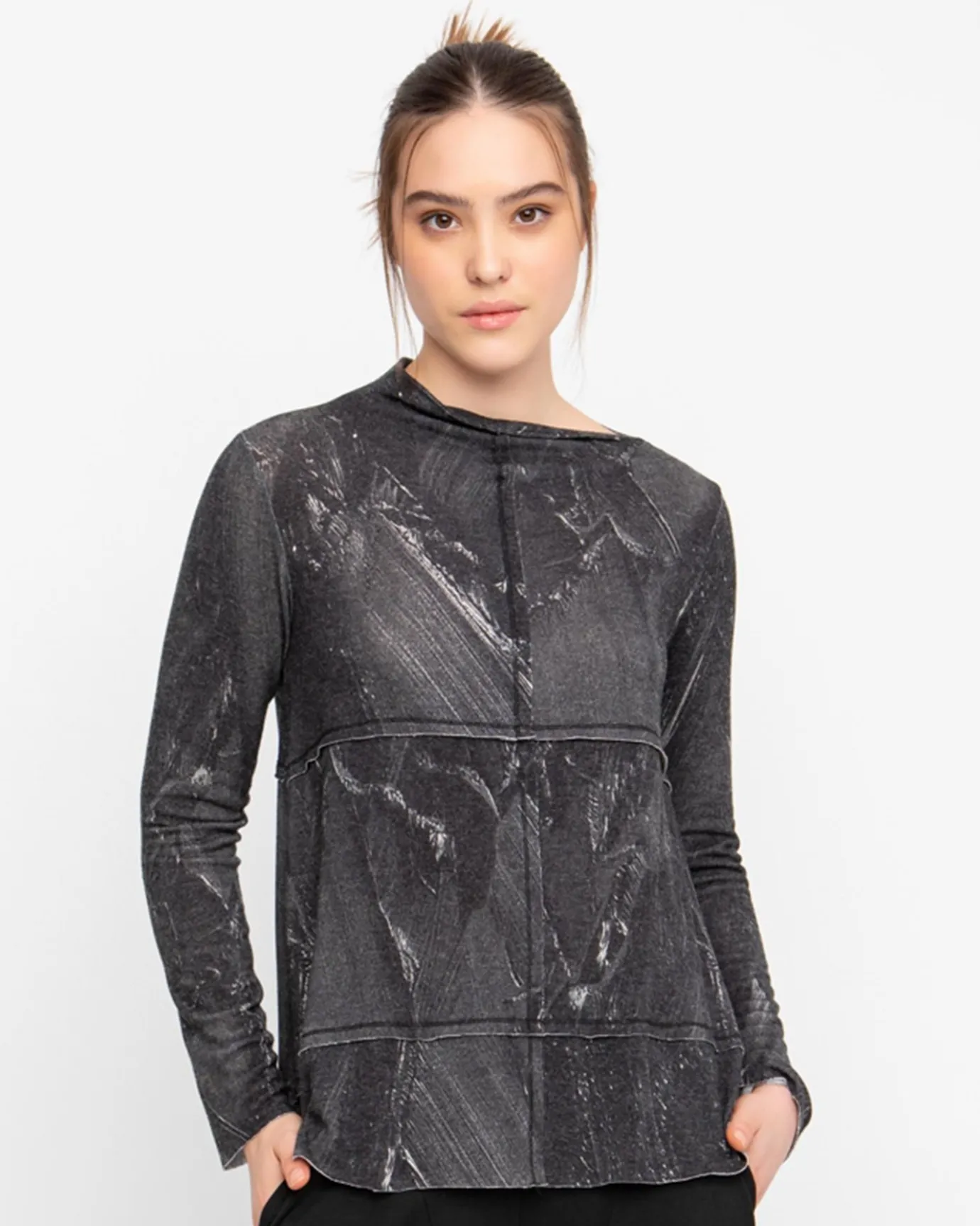 Women Alembika Tops & Tunics<Ozai N Ku Statuesque Top, Brush